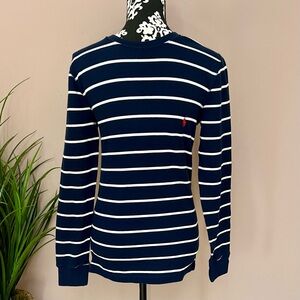 POLO by RALPH LAUREN Striped Waffle Knit Loungewear